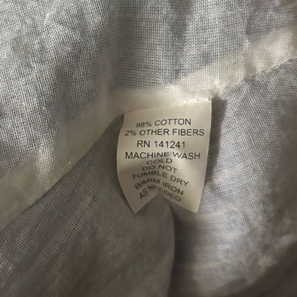 Blue and white stripe shirt dress - Picture 5 of 7